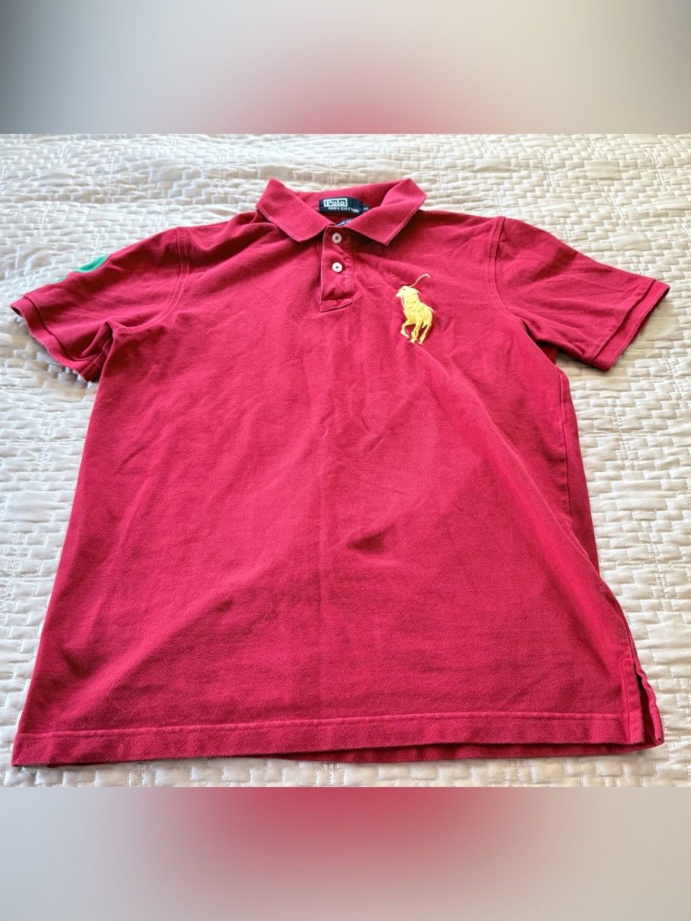 Polo Ralph Lauren Red Polo Shirt Size  Xl
